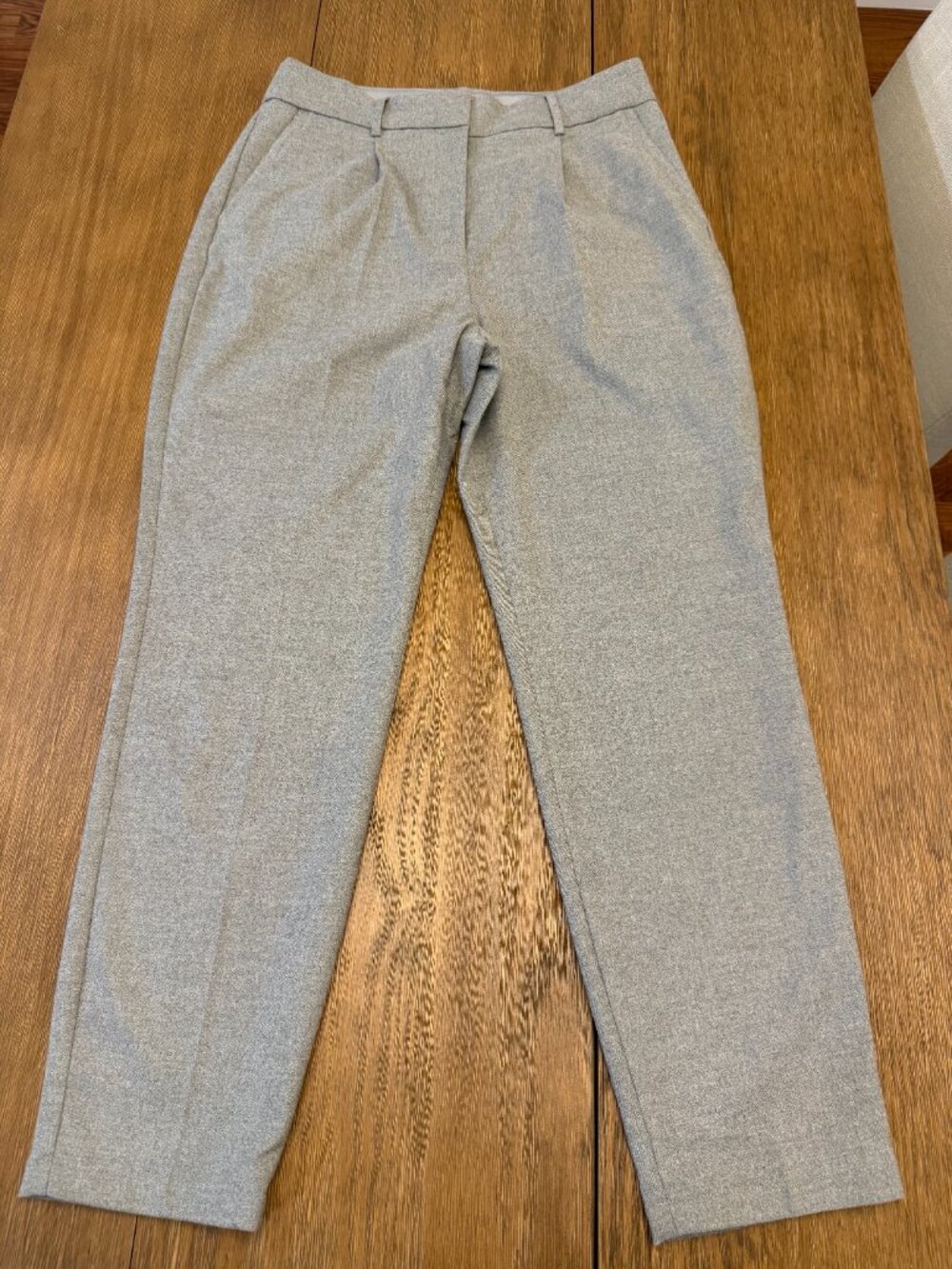 Express Gray Straight Leg Dress Pants Size 10R